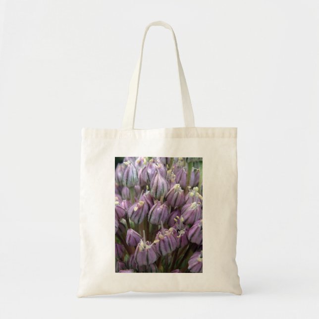 Purple Flower Tote Bag (Front)