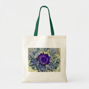 Purple Flower Tote Bag