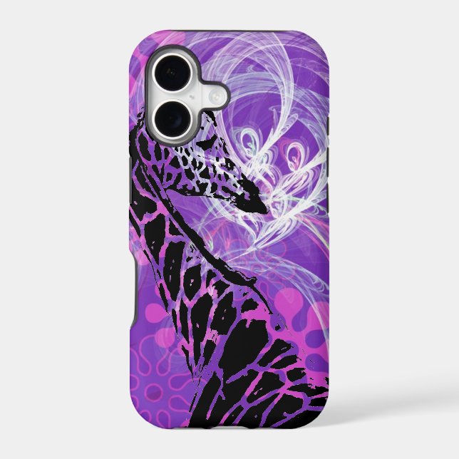 Purple Flowered Giraffe (Back)