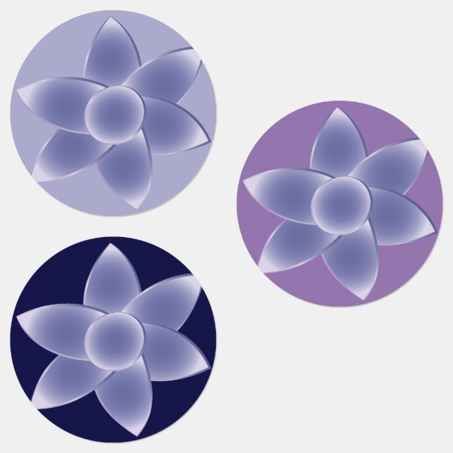 Purple flowers (Group)