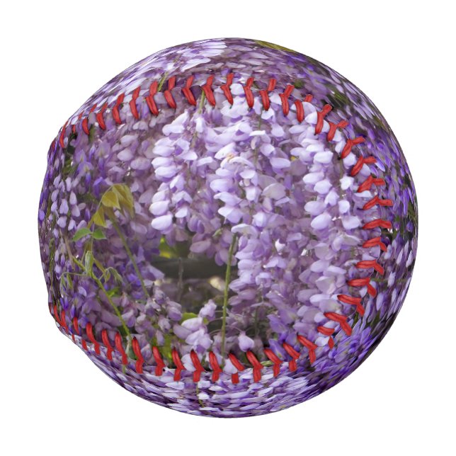 Purple Flowers Baseball (Back Left)