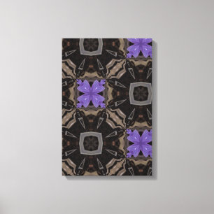 Purple Flowers Canvas Print