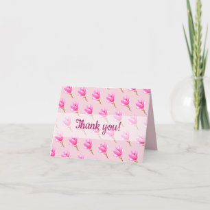 Purple flowers  card