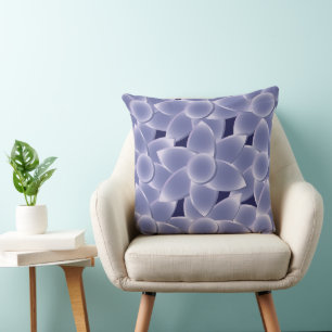 Purple flowers cushion