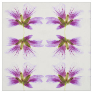 Purple Flowers Fabric