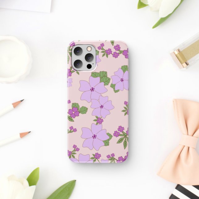 Purple Flowers, Floral Pattern, Pattern Of Flowers (Creator Uploaded)