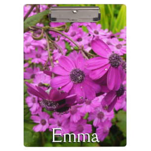 Purple Flowers from San Francisco Clipboard
