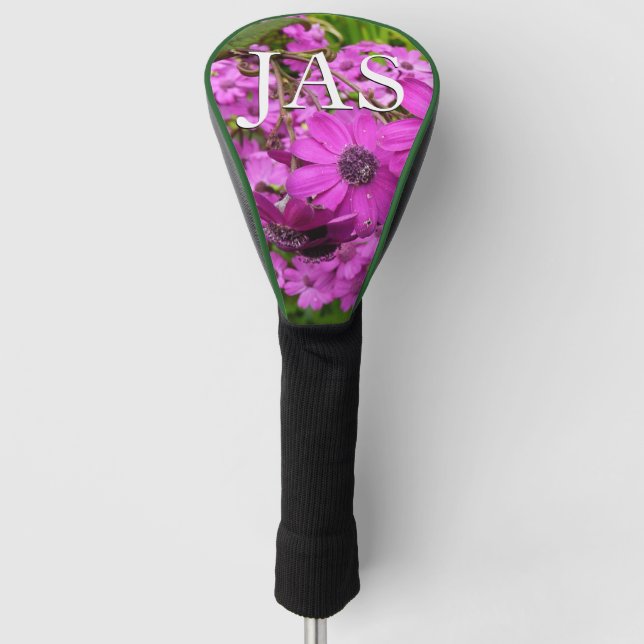 Purple Flowers from San Francisco Golf Head Cover (Front)