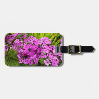 Purple Flowers from San Francisco Luggage Tag