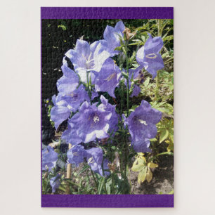 PURPLE FLOWERS JIGSAW PUZZLE