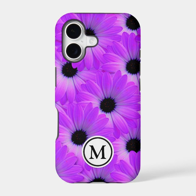 Purple Flowers Monogram (Back)