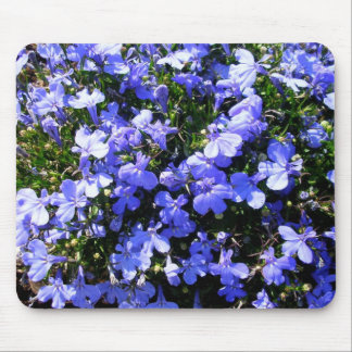Purple Flowers Mouse Pad