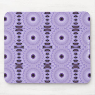 Purple Flowers Mouse Pad