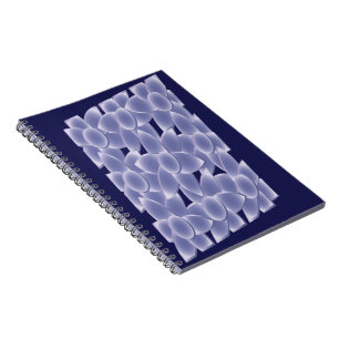 Purple flowers notebook