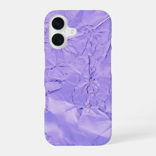purple foil iPhone 16 case