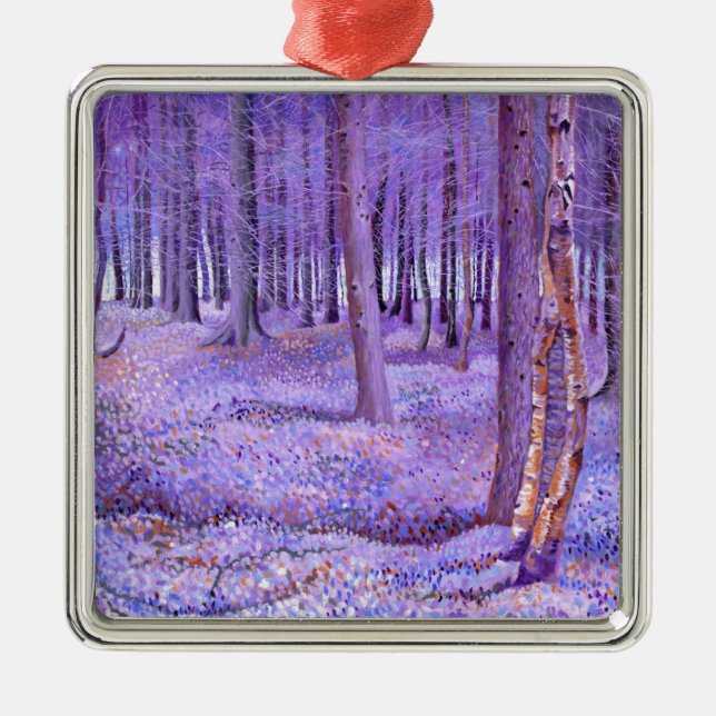 Purple Forest 2 2012 Metal Tree Decoration (Front)
