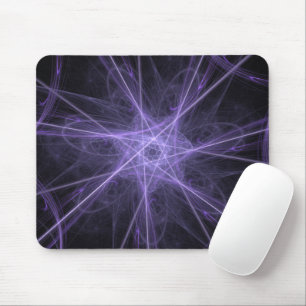 Purple Fractal Mousepad
