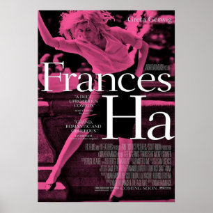 Purple Frances Ha Poster
