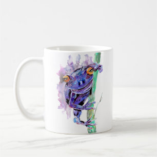 Purple Frog Coffee Mug