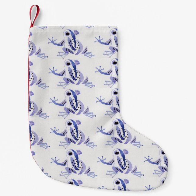 Purple Frog Stocking (Front)