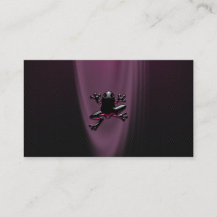 Purple Froggy Personal or Business Cards