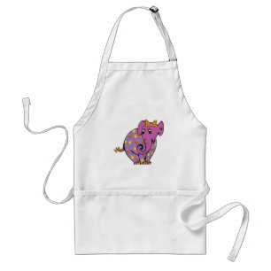 purple fruity elephant standard apron