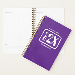 Purple Funky Class Year Planner