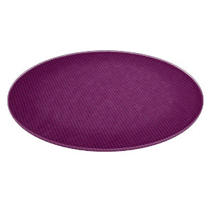 Purple Fushia Carbon Fibre Print Cutting Board