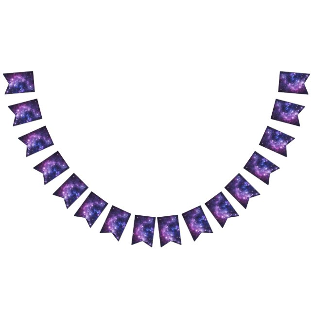 Purple Galaxy Bunting (All)