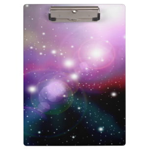 Purple Galaxy Clipboard
