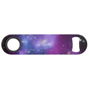 Purple Galaxy Cluster