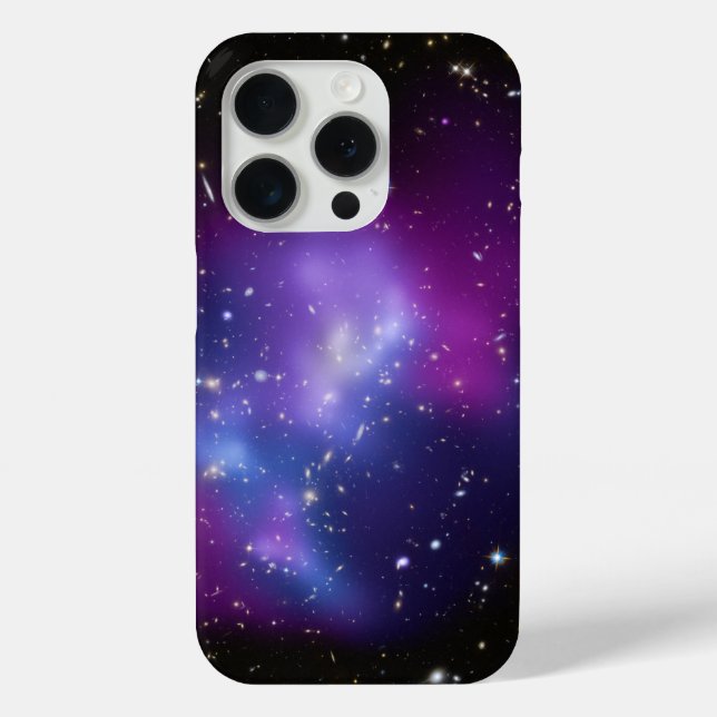 Purple Galaxy Cluster Space Image Case-Mate iPhone Case (Back)