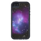 Purple Galaxy Cluster Space Image