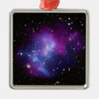 Purple Galaxy Cluster Space Image