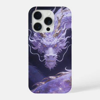 Purple Galaxy Dragon | Mystical Cosmic Dragon Fant iPhone 15 Pro Case
