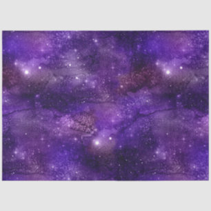 Purple Galaxy Series Design 4 Tissue Paper