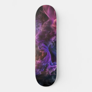 Purple Galaxy Skateboard