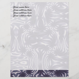 Purple Garden Customised Letterhead