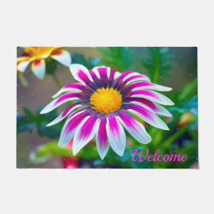 Purple Gazania Doormat