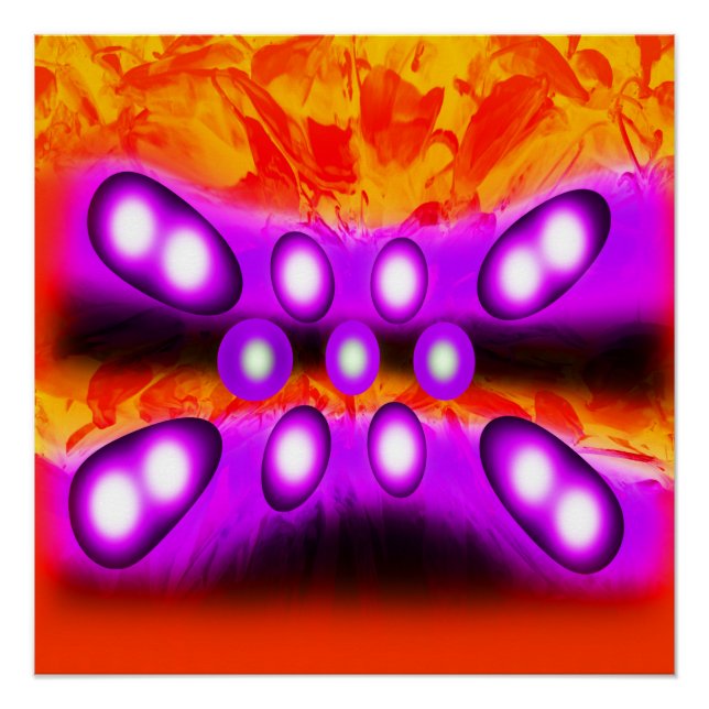 Purple gems poster (Front)