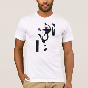 Purple Geo Design Men's T-Shirt