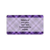 Purple gingham pattern