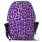 Purple giraffe pattern mosaic