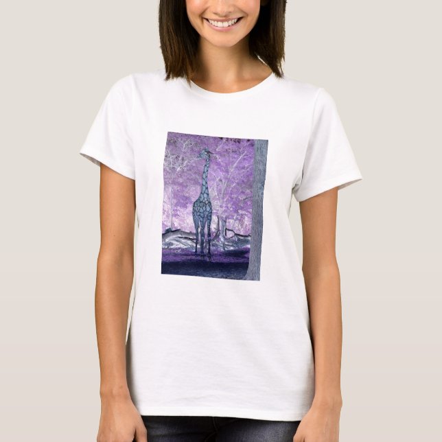 Purple Giraffes T-Shirt (Front)
