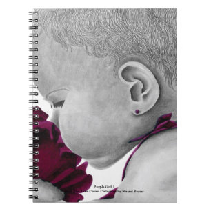 Purple Girl 1 Notebook