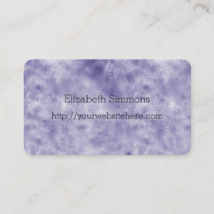 Purple Glam Business Card