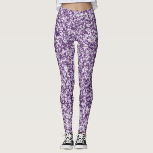 Purple Glam Leggings