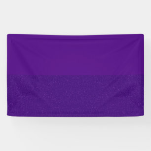 Purple Glitter Bottom Banner Design – Customisable