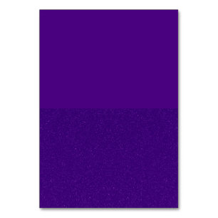 Purple Glitter Bottom Table Card – Customisable