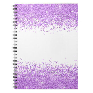 Purple Glitter  iPad Air Cover Notebook